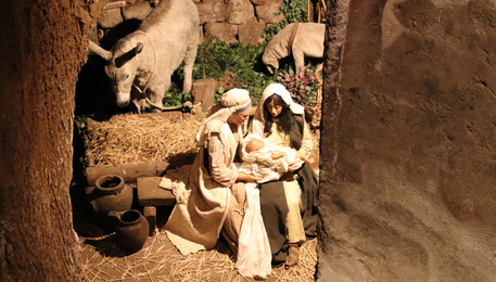 Natale a Orvieto: il Presepe del Pozzo della Cava (ANSA)