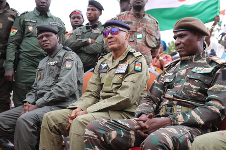 Esponenti della giunta militare del Niger