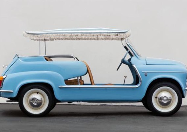 Pebble Beach, venduta una Fiat 600 del 1961 per 108mila euro © Gooding Auctions