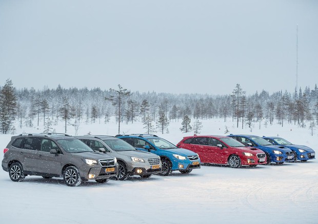 Subaru, AWD e motore boxer: mix vincente su neve e ghiaccio © ANSA