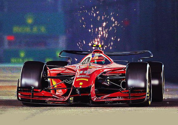 Arriva da Stoccarda l'ipotesi per la Ferrari F1 del 2025 © Auto Motor Und Sport - Antonio Paglia