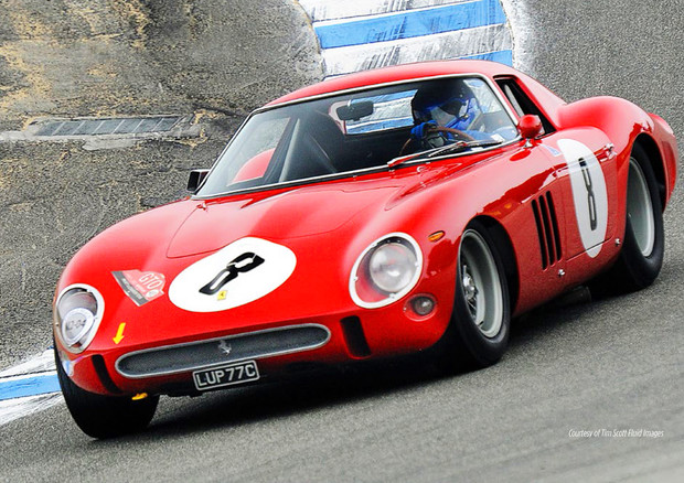 A Monterey la Ferrari GTO del 1962, stimata 60 milioni di dollari, potrebbe battere il record assoluto © RM Sotheby's Press