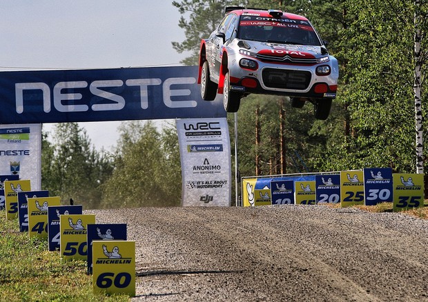 WRC2,tempi promettenti per Lefebvre e Moreau: 9/o Tempestini © ANSA