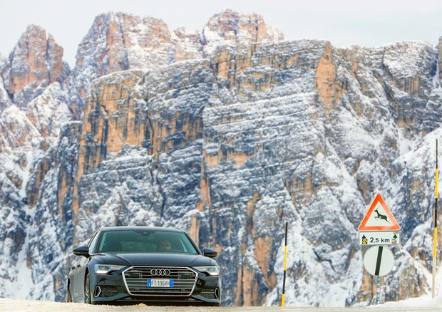 Audi 'compagna di viaggio' di Cortina e di Dolomiti Superski © Audi Italia Press