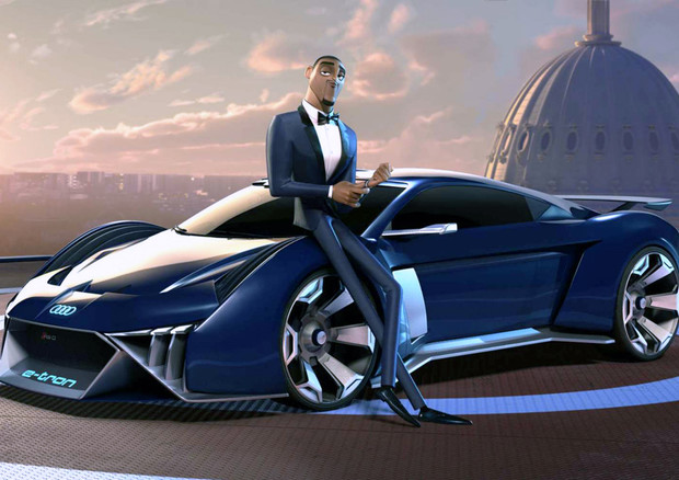 Audi RSQ e-Tron bolide virtuale protagonista film animazione © ANSA