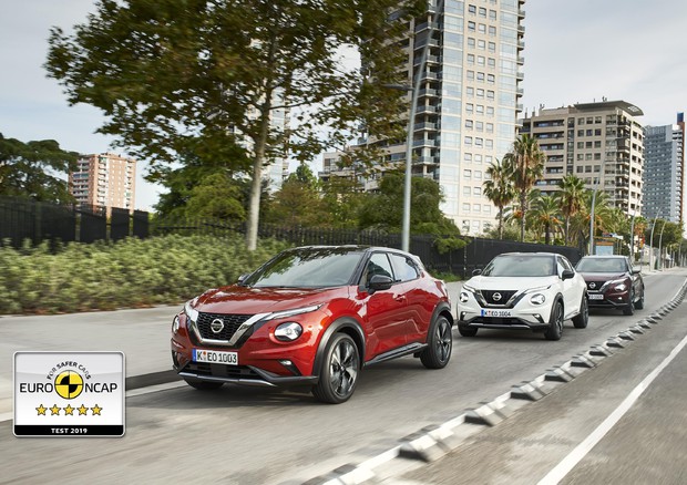Sicurezza, Nissan Juke ottiene le 5 stelle Euro NCAP © ANSA