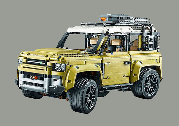 Land Rover Defender 2020, kit Lego svela aspetto definitivo © Lego/elaborazione ANSA