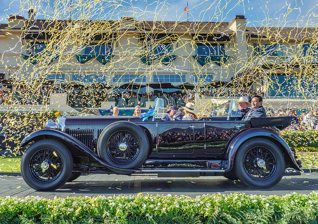 Pebble Beach, Bentley 8 Litri 1931 vince Concorso Eleganza © Ansa