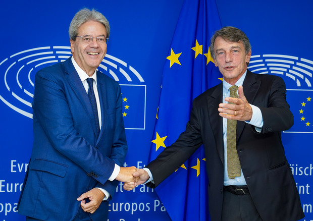 Ue: Sassoli incontra Gentiloni a Bruxelles  - Copyright: Parlamento europeo (foto: Ansa)