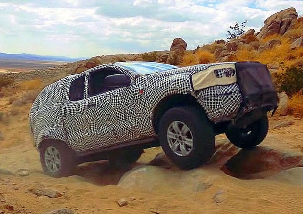 Ford Bronco, test nel deserto in vista del lancio a New York © Ford Press