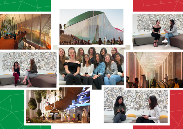 Expo 2020: Padiglione Italia visto da studenti architettura © Ansa