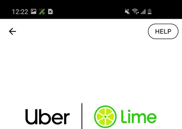 Monopattini Lime disponibili sull'app Uber a Roma © ANSA