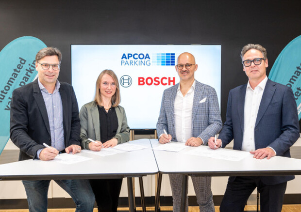 Bosch e Apcoa per i parcheggi autonomi in Germania (ANSA)