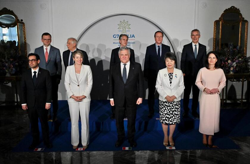 Tajani, 'G7 compatto sulle sanzioni all'Iran'