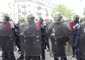 Primo corteo anti-Macron, tensione con la polizia © ANSA