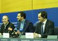 Salvini in conferenza stampa litiga coi giornalisti © ANSA