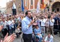Matteo Salvini durante un comizio a Vicenza © ANSA