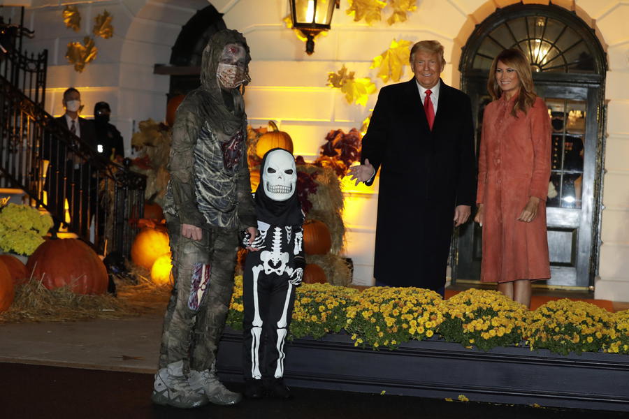 La festa di Halloween alla Casa Bianca © ANSA