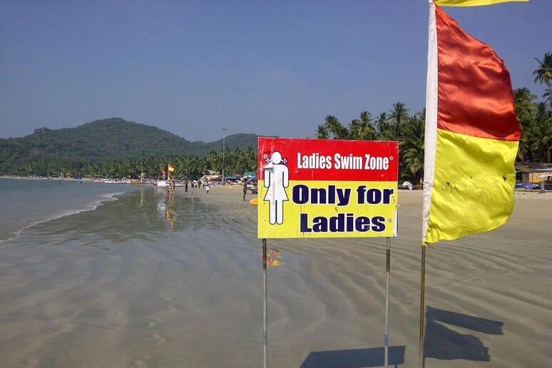 La spiaggia di Goa in un 'immagine del 2012. - RIPRODUZIONE RISERVATA