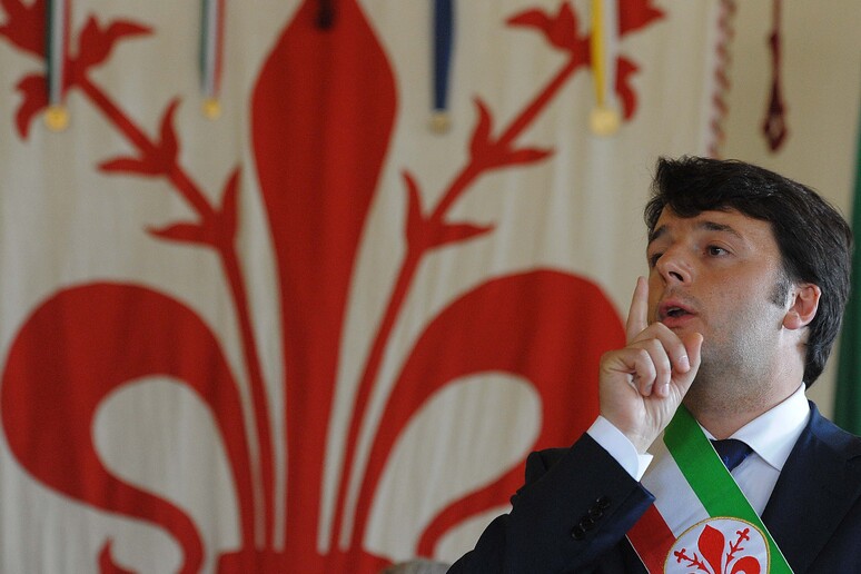 Matteo Renzi in una foto del 2009 - RIPRODUZIONE RISERVATA