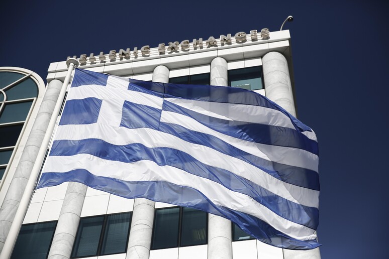 La borsa di Atene © ANSA/AP