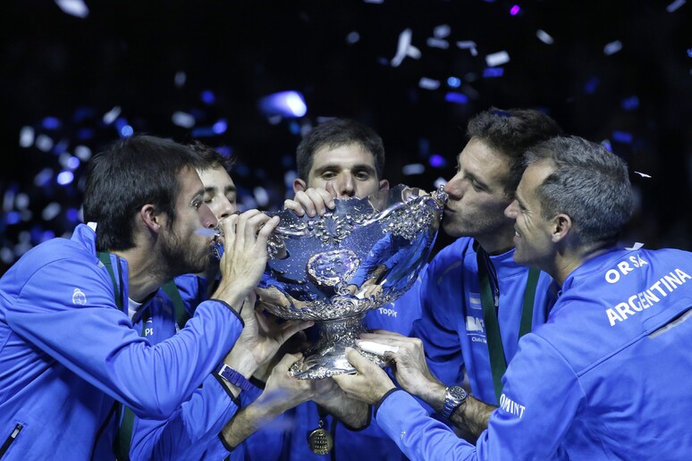 Argentina vince coppa Davis © ANSA/AP