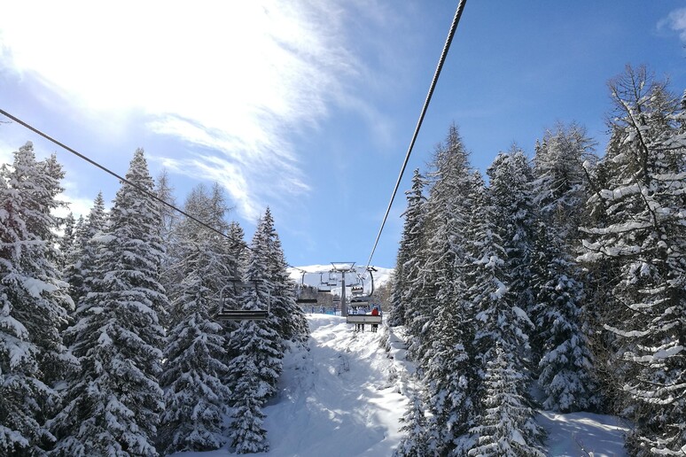 In Valle d’Aosta si scia ad un passo dal cielo - RIPRODUZIONE RISERVATA