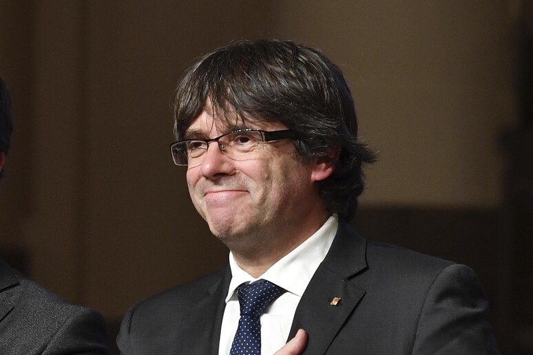 Carles Puigdemont © ANSA/AP