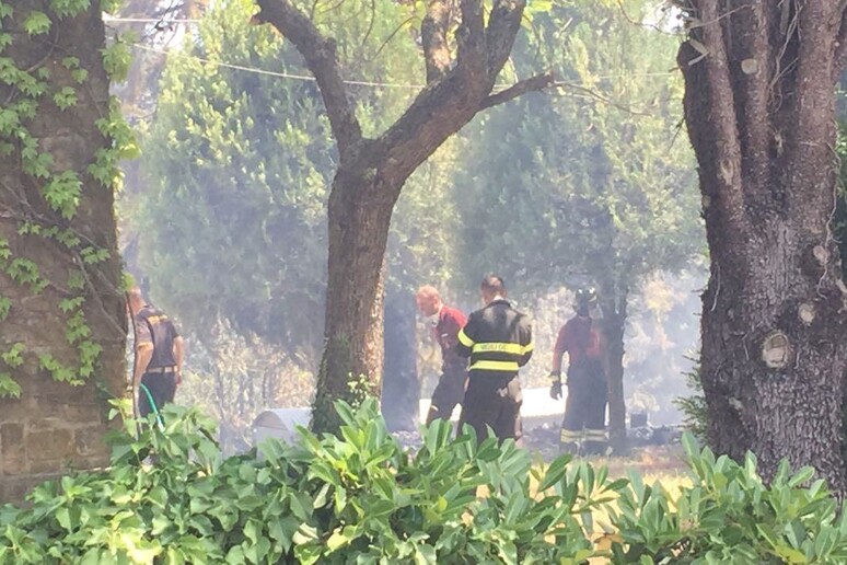 incendio a ca ' di pippo nel bolognese, un morto - RIPRODUZIONE RISERVATA