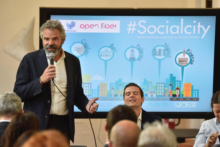Enel Open Fiber:  ' 'Socialcity ' ' a Firenze - RIPRODUZIONE RISERVATA