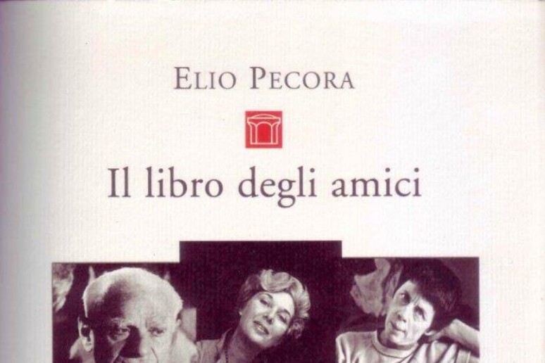 La copertina del libro di Elio Pecora "Il libro degli amici" - RIPRODUZIONE RISERVATA