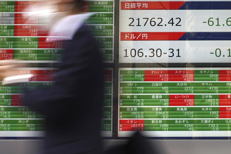 Japan Financial Markets © ANSA/AP