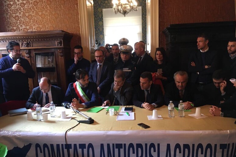 L 'incontro Musumeci e il Comitato anticrisi agricoltura - RIPRODUZIONE RISERVATA