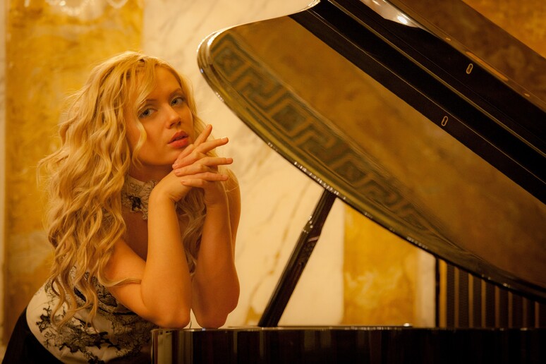 La pianista Anastasia Huppmann - RIPRODUZIONE RISERVATA