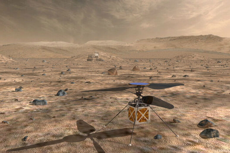 Mars Helicopter (fonte: NASA/JPL-Caltech) - RIPRODUZIONE RISERVATA