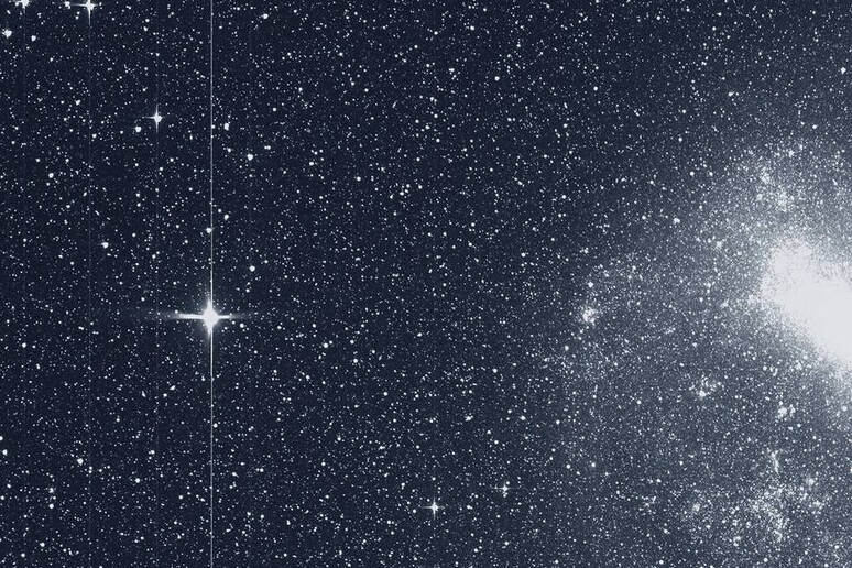 Una delle prime immagini inviate a Terra dal telescopio spaziale Tess, il nbuovo cacciatore di pianeti della Nasa (fonte: NASA/MIT/TESS) - RIPRODUZIONE RISERVATA