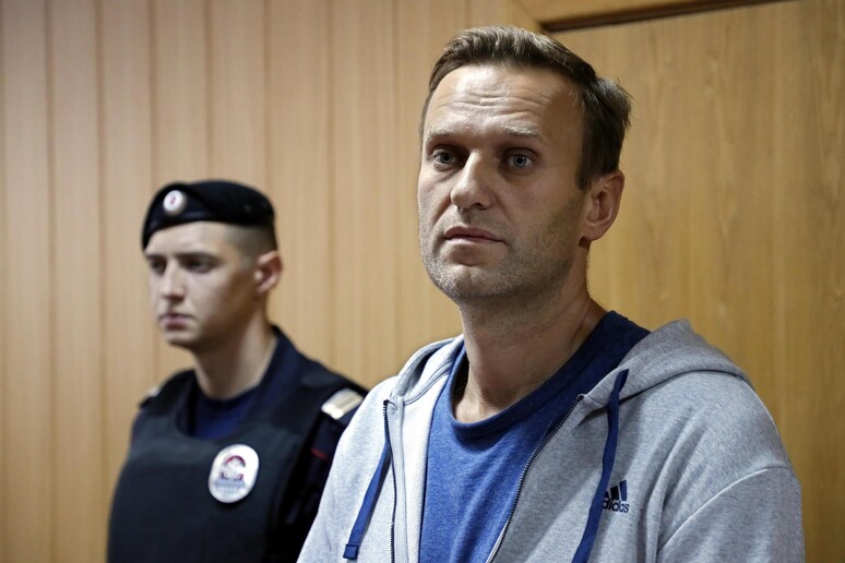 Navalny arrestato subito dopo aver lasciato carcere © ANSA/EPA