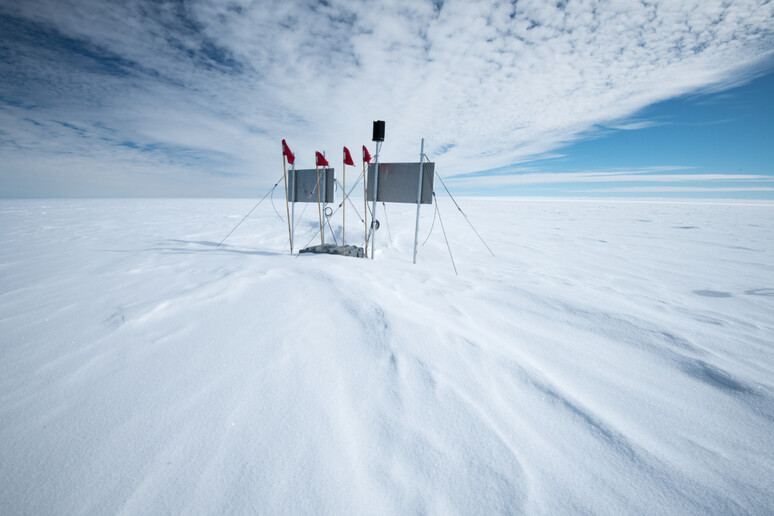 ll sito della perforazione del Lago Mercer, nascosto sotto i ghiacci antartici  (fonte: Salsa) - RIPRODUZIONE RISERVATA