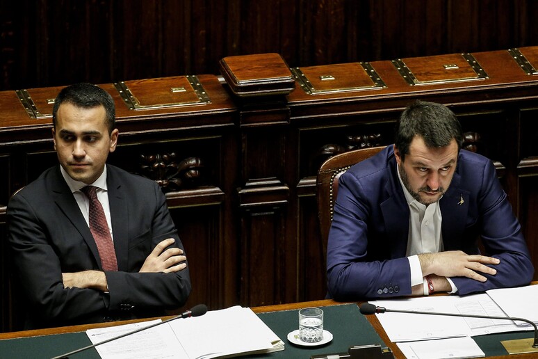 Matteo Salvini e Luigi Di Maio (archivio) - RIPRODUZIONE RISERVATA