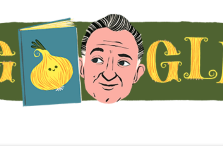 Il doodle di Google in omaggio a Gianni Rodari - RIPRODUZIONE RISERVATA