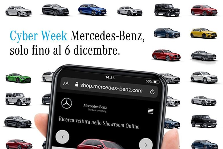 Mercedes, Cyber Week: offerte sulla gamma elettrificata - RIPRODUZIONE RISERVATA