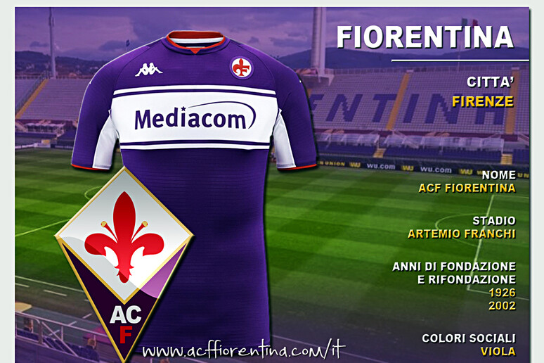 Fiorentina Logo squadre - RIPRODUZIONE RISERVATA