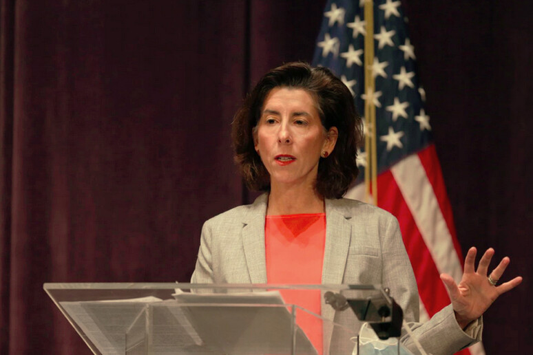 Gina Raimondo, ministro Commercio Usa © ANSA/Raimondo RI