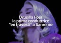 Chi e' Drusilla Foer, la prima conduttrice "en travesti" a Sanremo