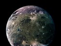 Ganimede, la più grande luna di Giove (fonte: NASA/JPL/DLR) (ANSA)