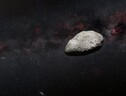 Il telescopio Webb ha scoperto un asteroide grande quanto il Colosseo (fonte: N. Bartmann ESA/Webb, ESO/M. Kornmesser e S. Brunier, N. Risinger skysurvey.org) (ANSA)