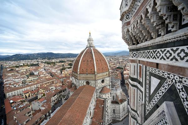 Firenze, Green pass obbligatorio se si visitano i monumenti del Duomo © ANSA