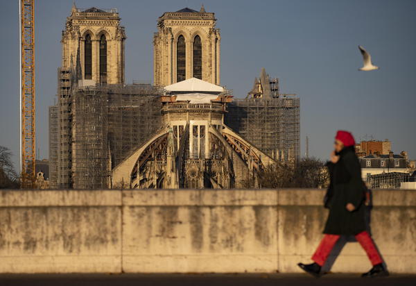Un'immagine di Notre-Dame © EPA