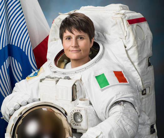 L'astronauta Smanatha Cristoforetti (fonte: ESA)