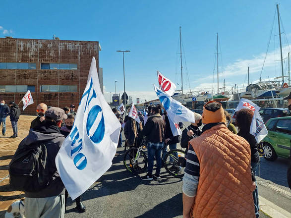 Protesta a Fiumicino, 'No a nuovo progetto porto Crociere'